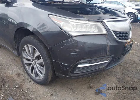 2014 Acura Mdx Technology Package из США, поврежденный, VIN 5FRYD4H4XEB007339